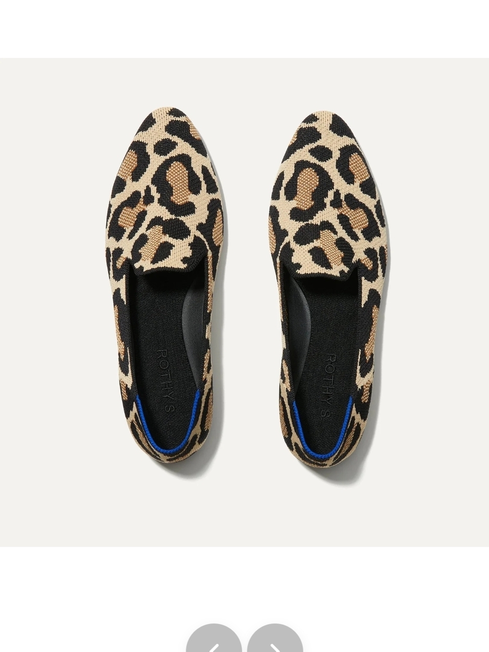 Rothy's Desert Cat Almond Loafer Size 9.5